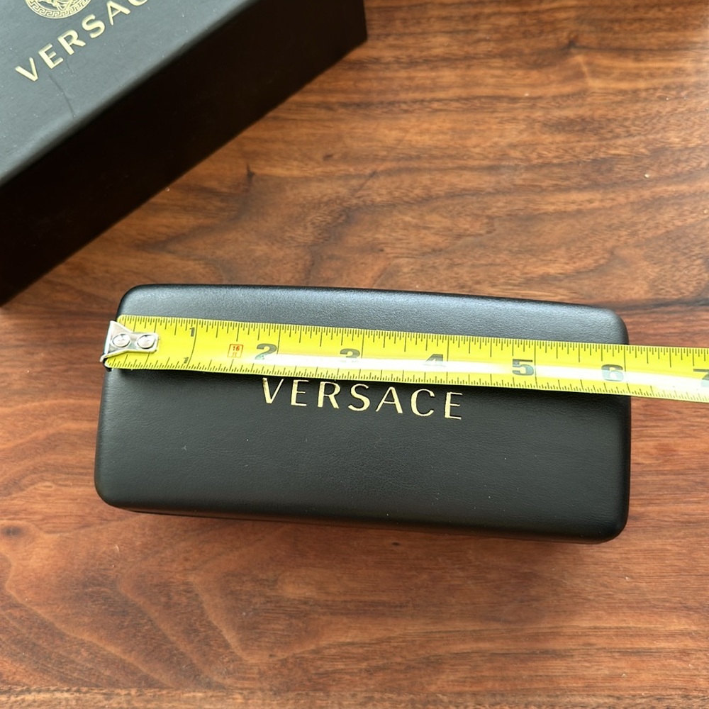Authentic Versace Sunglasses Case ONLY (w/ outer box, booklet and cloth bag) - Picture 3 of 6